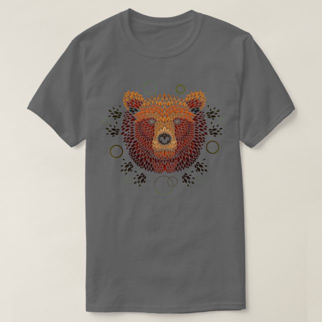 Camiseta Face do Urso (Frente do Design)