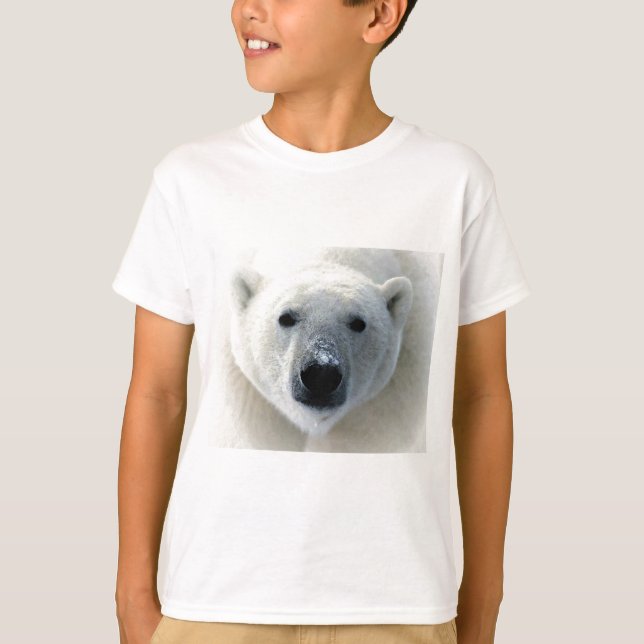 Camiseta Face do Urso Polar (Frente)