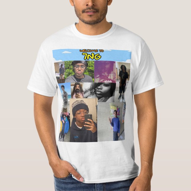 Camiseta Face dos 7 ng Homens (Frente)