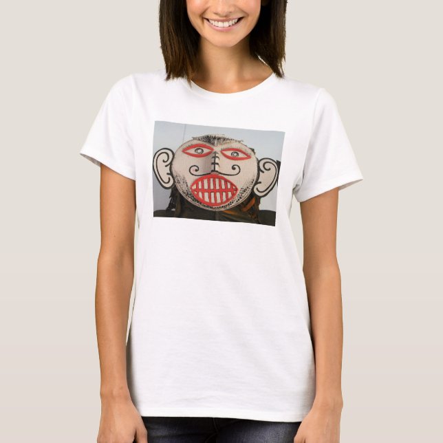 Camiseta Face Fantasma Tailandesa, Festival Phi Ta Khon Mas (Frente)