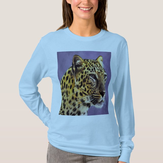 Camiseta Face Leopardo (Frente)