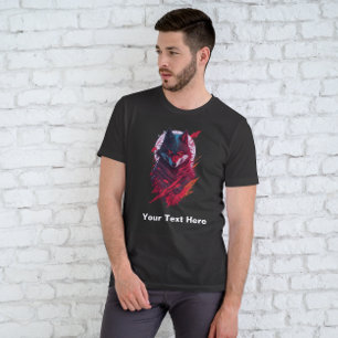 Camiseta Face Mau Ninja Wolfmagia T-Shirt