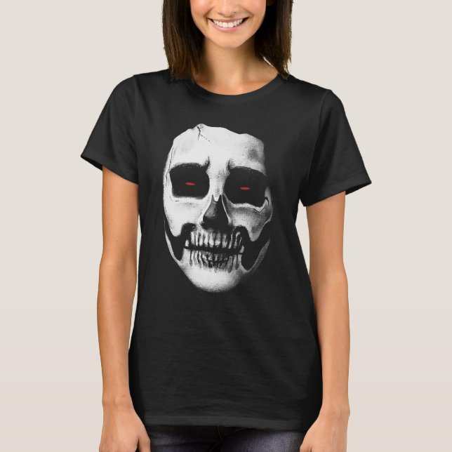 Camiseta face paint skull (Frente)