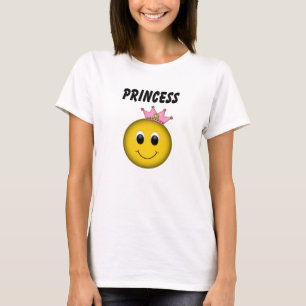 Camiseta Face Princesa com Coroa