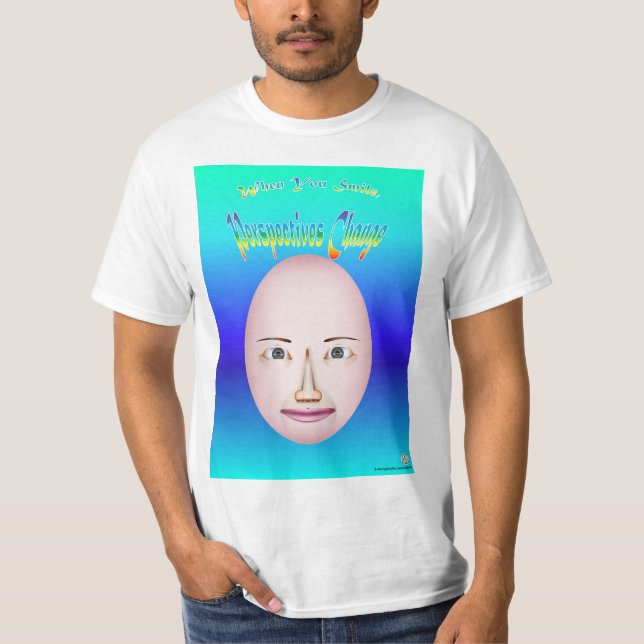 Camiseta Face Srs - Sorriso Feliz com a citação 1 (Frente)
