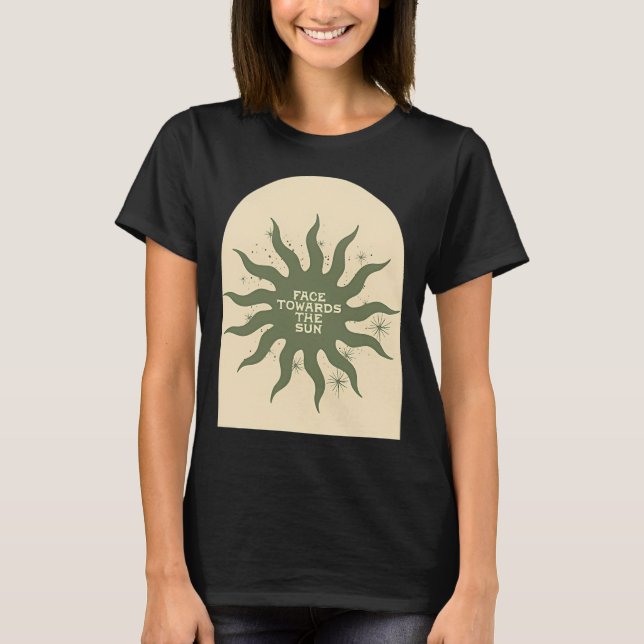 Camiseta Face Towards The Sun (Bege) (Frente)