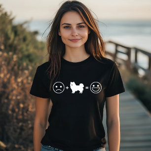 Camiseta Face Triste + Pomerânia = Rosto Feliz