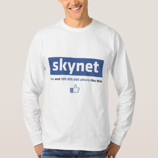 Camiseta Facebook - Skynet