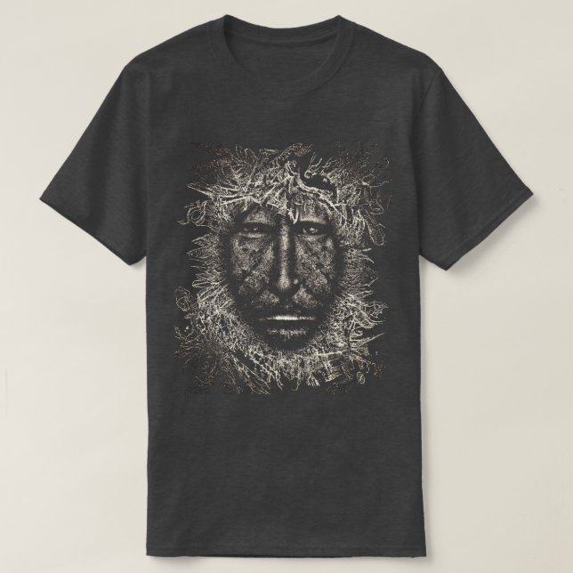 Camiseta Faces in the Forest (Frente do Design)