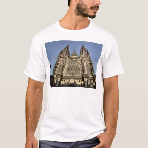 Camiseta Fachada da catedral de St. Vitus