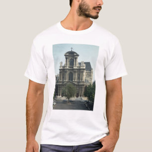 Camiseta Fachada da igreja de Santo-Gervais