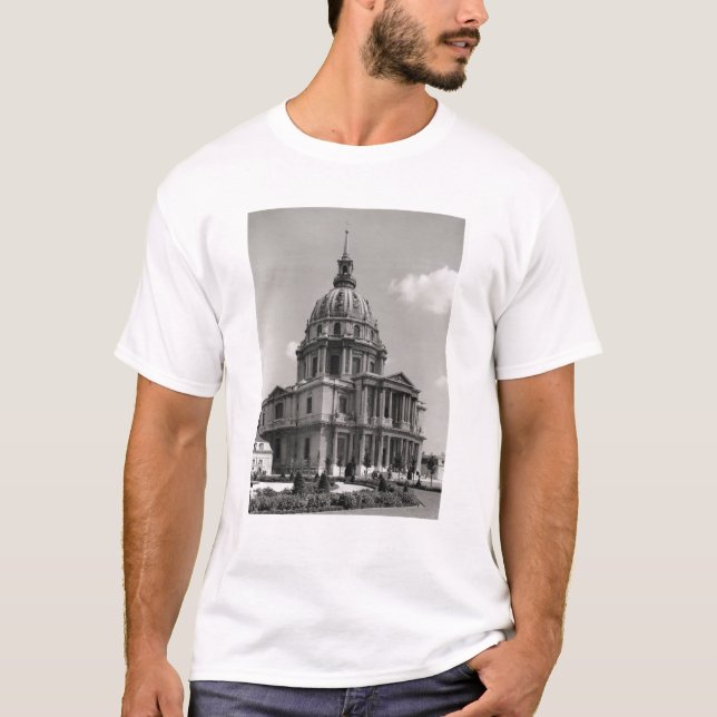 Camiseta Fachada da igreja de St Louis (Frente)