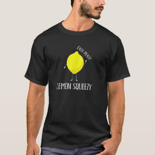 Camiseta Fácil amendoim-limão-apertado-se Piada de Verão-li