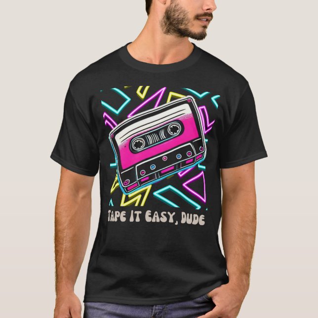 Camiseta Fácil, Cara - Letra Música (Frente)