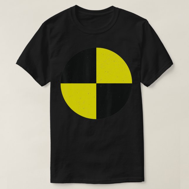 Camiseta Fácil Costume De Halloween Do Teste De Acidente (Frente do Design)