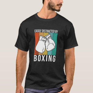Camiseta Fácil distração com o Boxing - Boxing Glove Fighti