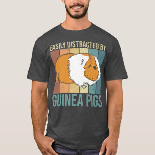 Camiseta Fácil distração por Design de cobaias para um Guin