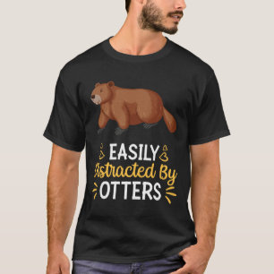 Camiseta Fácil Distração Por Otters