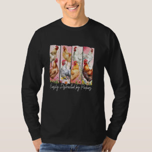 Camiseta Fácil Distração Por Peckers, Frango Engraçado Mãe