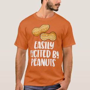 Camiseta Fácil Ecitação Por Amendoins, Sensação De Gênero E
