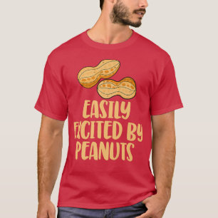 Camiseta Fácil Ecitação Por Amendoins, Sensação De Gênero E