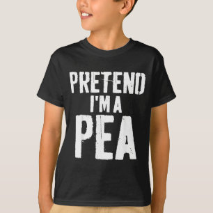 Camiseta Fácil Fantasia de Halloween Fingir que Sou uma Erv