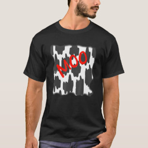 Camiseta Fácil Impressão de Vaca