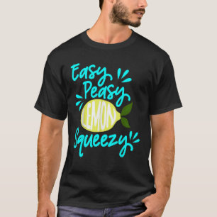 CAMISETA FÁCIL PAZ LEMON SQUEEZY FUN SUMMERTIME LEMONADE L