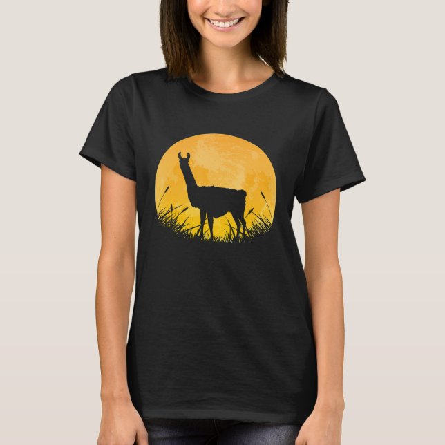 Camiseta Fácil roupa de Halloween Alpaca Camel Costume (Frente)