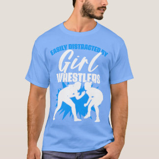 Camiseta Facilmente Distraído Humor Divertido de Lutas Espo