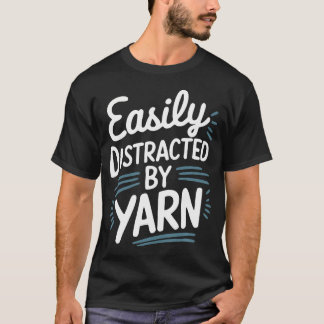 Camiseta Facilmente Distraído Por