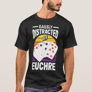 Camiseta Facilmente Distraído Por