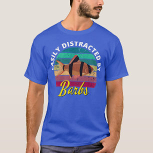 Camiseta Facilmente Distraído Por Aquário Tropical De Tiger