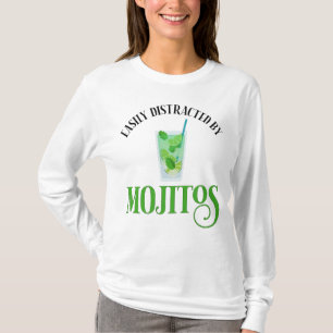 Camiseta Facilmente Distraído Por Mojitos