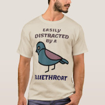 Facilmente distraído por um observador de aves com