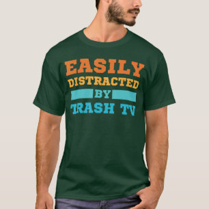 Camiseta Facilmente Distraído PorrashV Engraçado RealityV A