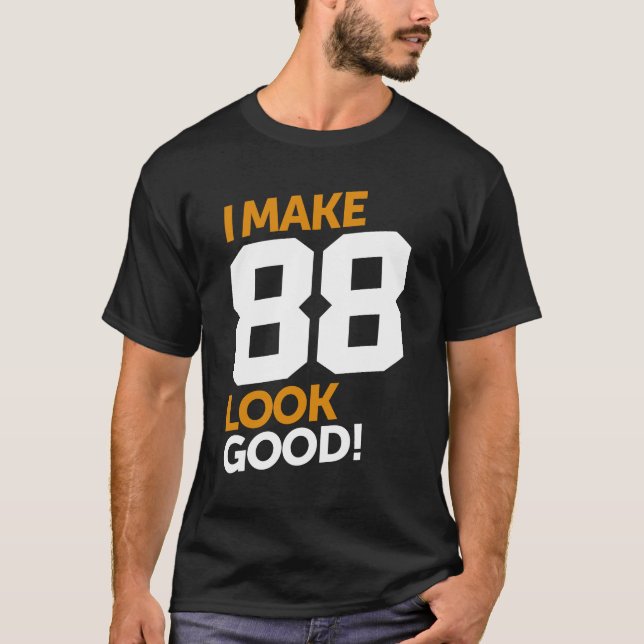 Camiseta Faço 88 Ficar Bem! (Frente)