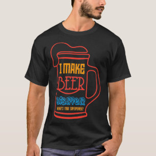 Camiseta faço a cerveja desaparecer