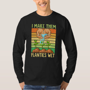 Camiseta Faço-Lhes Planta Molhada.