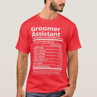 Camiseta Facto Nutricional e Inegável do Assistente do Groo