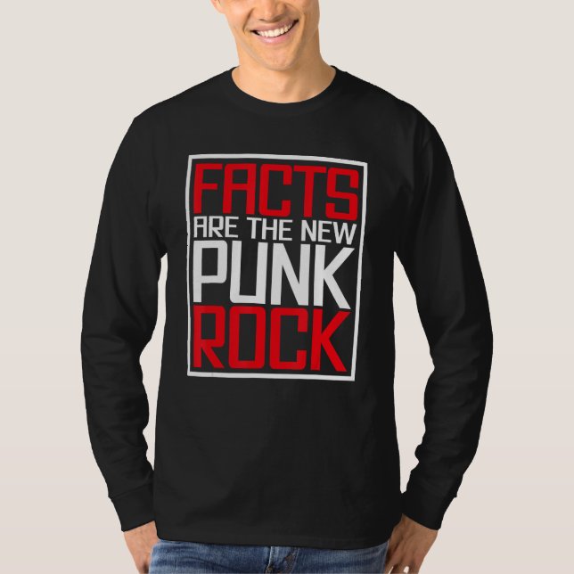 Camiseta Facts Are The New Punk Rock (Frente)