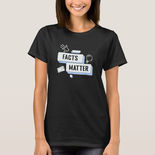 Camiseta Facts Matter  Journalist (Frente)