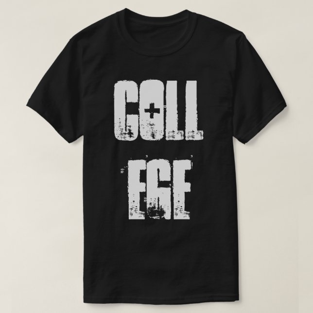 CAMISETA FACULDADE (Frente do Design)