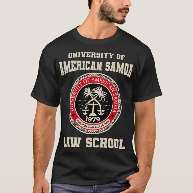 Camiseta Faculdade de Direito da Universidade Americana de  (Frente)