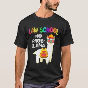 Camiseta Faculdade de Direito Llama Sem Problemas Primeiro