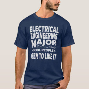 Camiseta Faculdade de Engenharia Elétrica Grandes Pessoas L