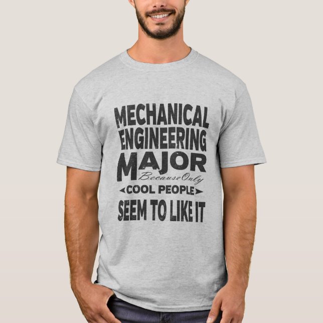 Camiseta Faculdade de Engenharia Mecânica Grandes Pessoas L (Frente)