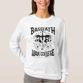 Camiseta Faculdade de Guerra de Basgiath Não Oficial da Qua