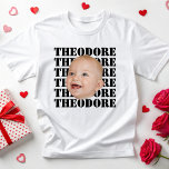 Camiseta Faculdade de Noivado de Noivado Personalizado<br><div class="desc">Camiseta de Noivado Personalizado de Noite de Licença de Noivado</div>