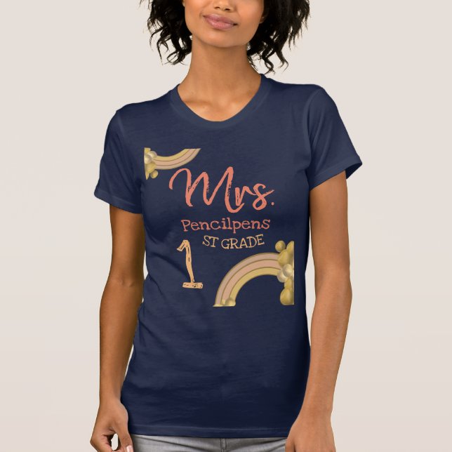 Camiseta Faculdade de Professores Elementares Personalizada (Frente)